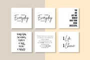 Instagram Inspirational Quotes, a Social Media Template by RB Boutique (Thumbnail 3 of 12)