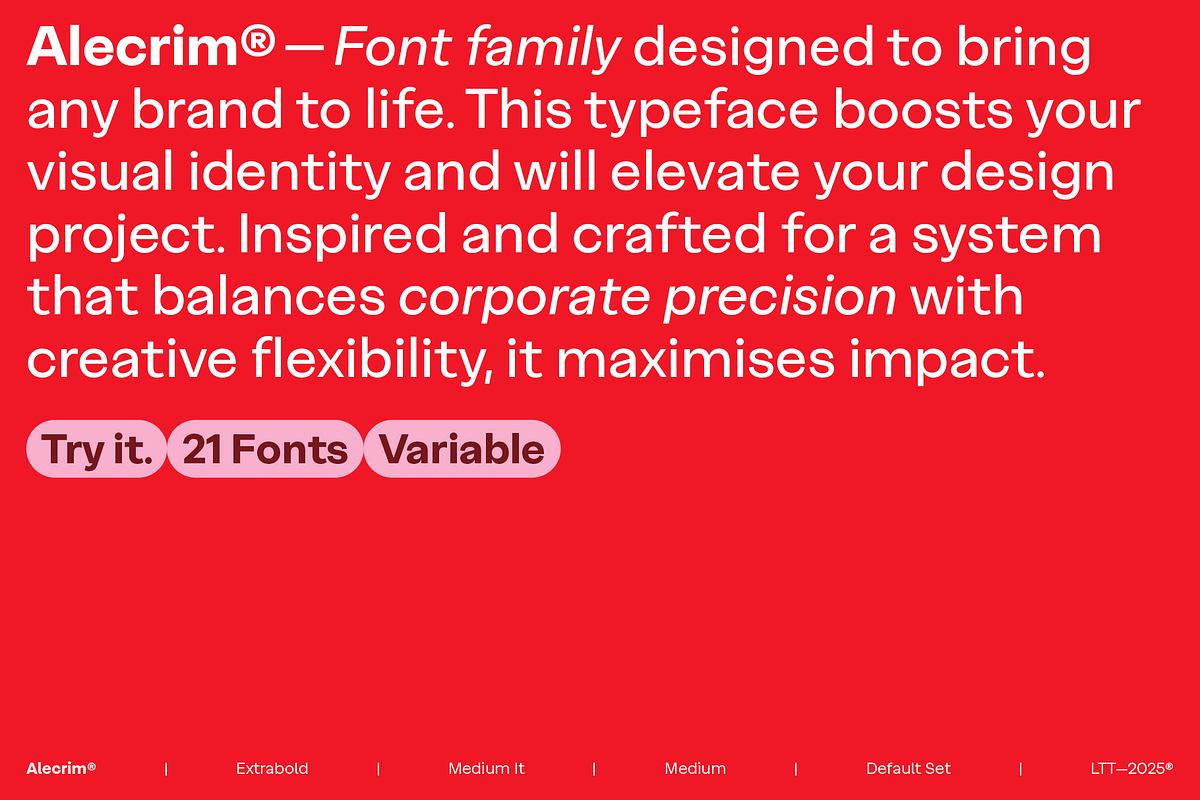 Alecrim, a Sans Serif Font by Latinotype (Photo 7 of 12)