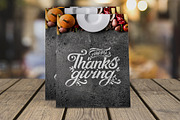 Happy Thanksgiving Logotype, a Branding & Logo Template by Anna's Lettering (Thumbnail 3 of 4)