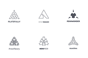 Logo Creator Triangle Shapes Edition, a Branding & Logo Template by Reshapely (Thumbnail 11 of 14)