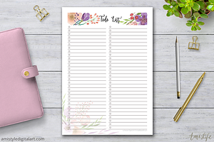 Notes Printable Planner Pages