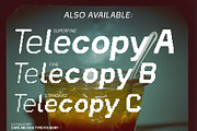 CA Telecopy B, a Sans Serif Font by Cape Arcona Type Foundry (Thumbnail 14 of 15)