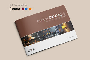 Product Catalog Template, Brochure, a Brochure Template by Niofix
