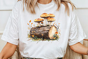 Autumn Mushrooms Clipart Bundle, an Illustration by Pixels.Craft (Thumbnail 7 of 7)