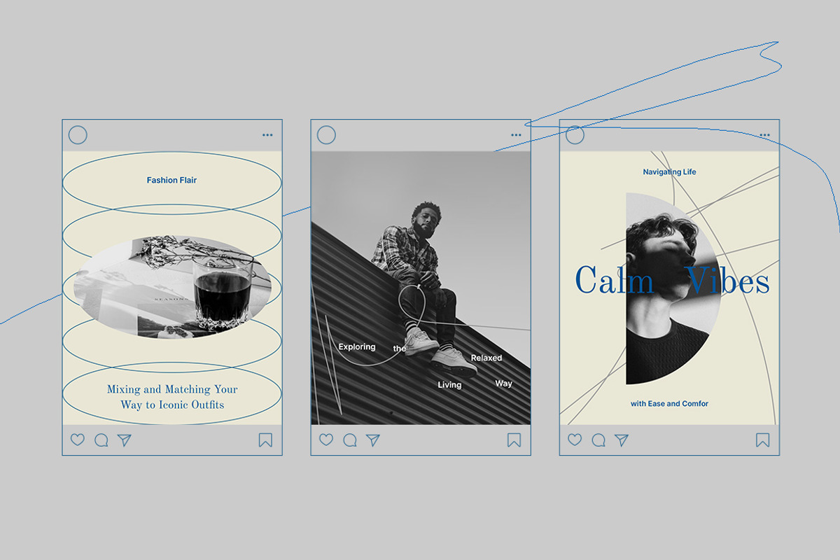 Instagram Templates Canva Set, a Social Media Template by BigWeek (Photo 2 of 8)