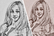 Portrait Sketch Photoshop Action, an Action Add-On by Studio Retouch (Thumbnail 4 of 12)