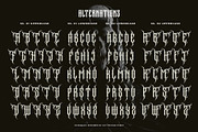 Megasord Typeface, a Blackletter Font by alit design (Thumbnail 3 of 20)