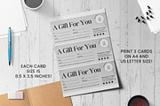 Printable Gift Certificate, a Templates & Theme by Snapybiz (Thumbnail 7 of 13)