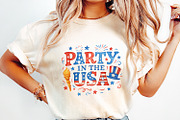 Retro 4th of July Sublimation, an Illustration by SharpMarketplace (Thumbnail 2 of 9)