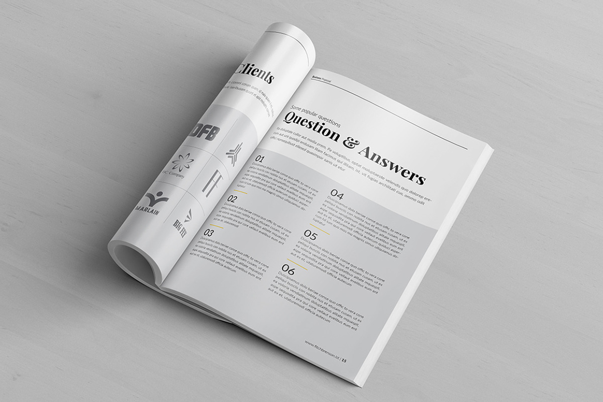 Creative Brochure (Proposal), a Brochure Template by Kovalski (Photo 6 of 11)