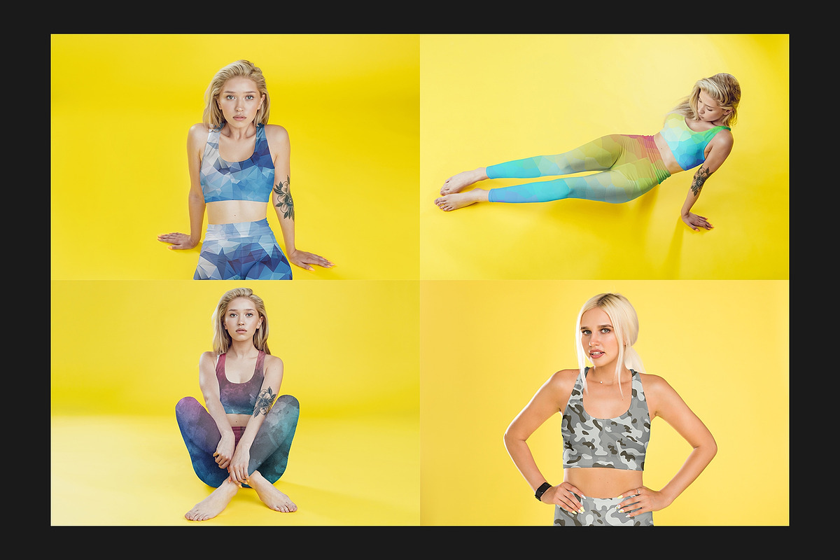 100 Leggings Mock-Up Set, a Bottom Mockup by Freeman Studio (Photo 6 of 24)