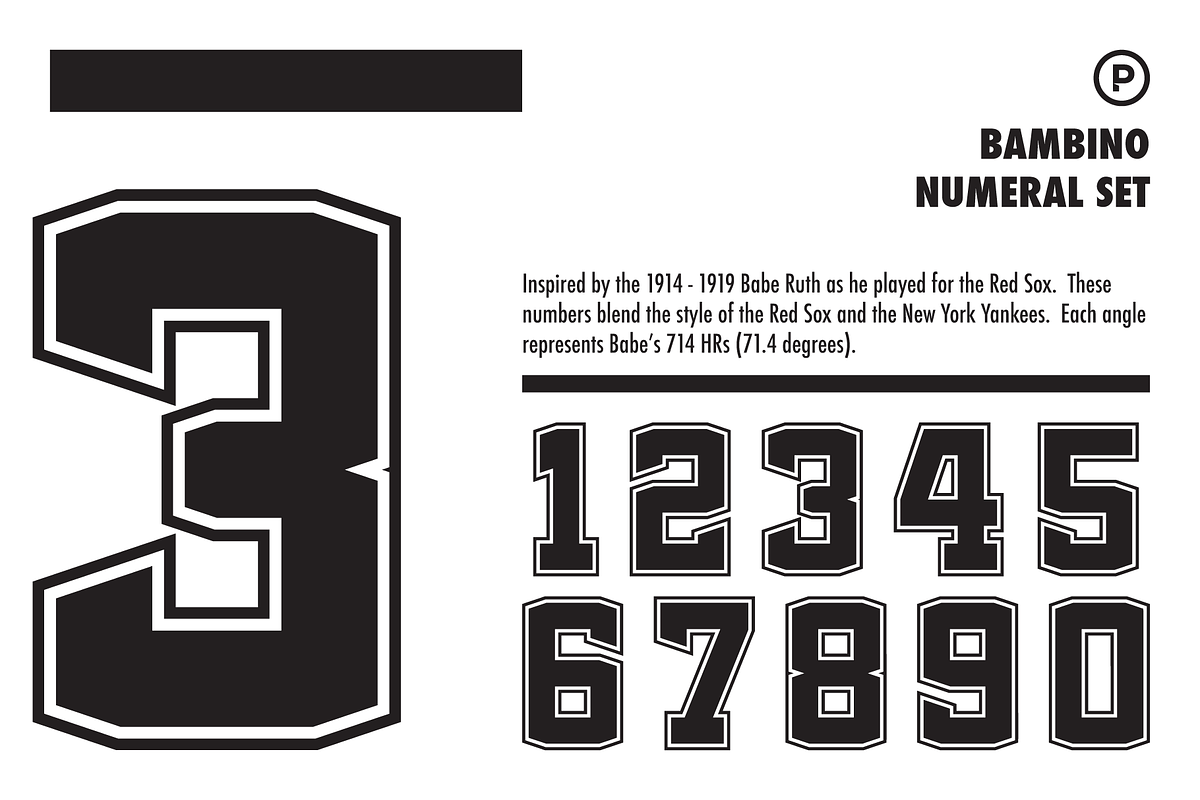 Bambino Numeral Set preview 3