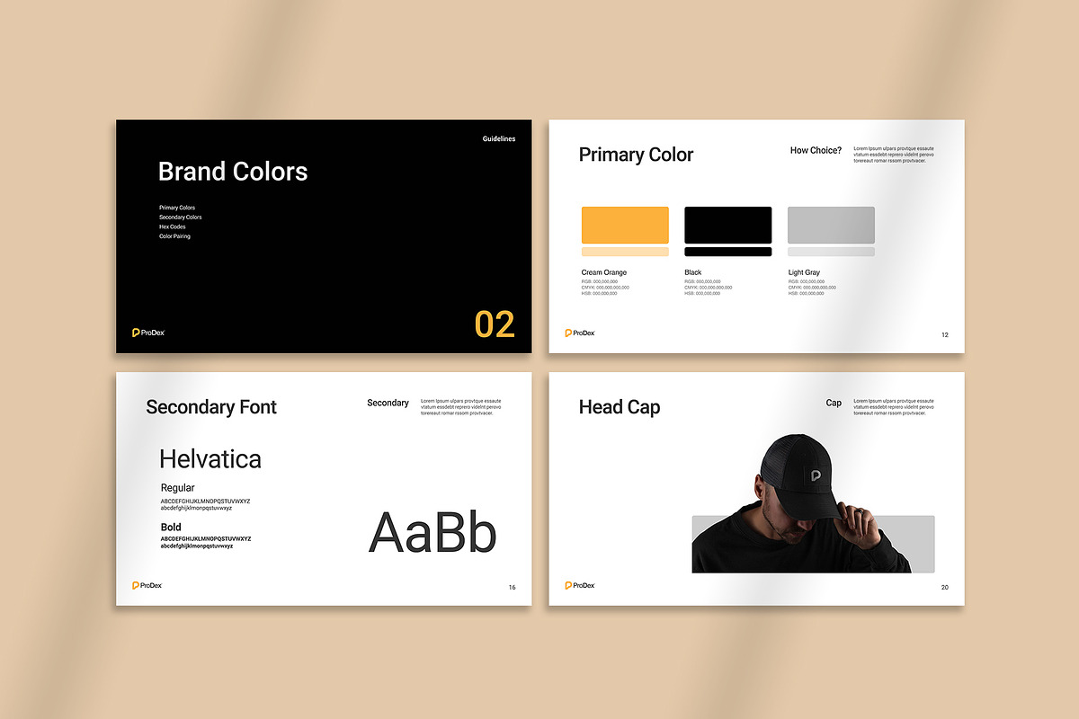 Brand Guideline Template preview 3