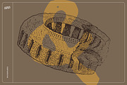 Stonehenge - Illustrations and Plans, an Illustration by Nomad Visuals (Thumbnail 4 of 14)