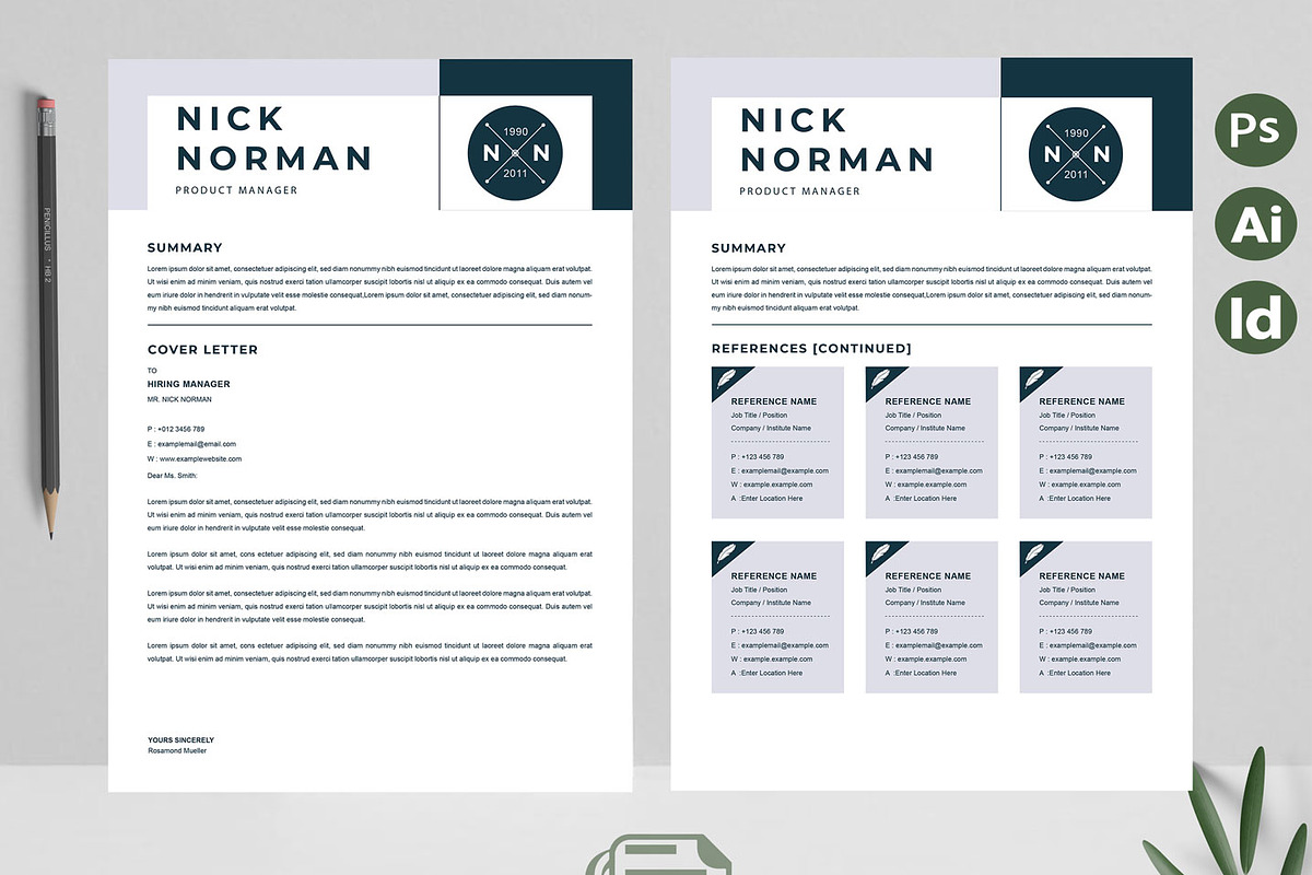Best Resume Template, a Resume Template by Attractive Resume (Photo 3 of 3)