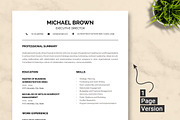 Executive Director Resume Template, a Resume Template by ResumeInventor (Thumbnail 2 of 9)