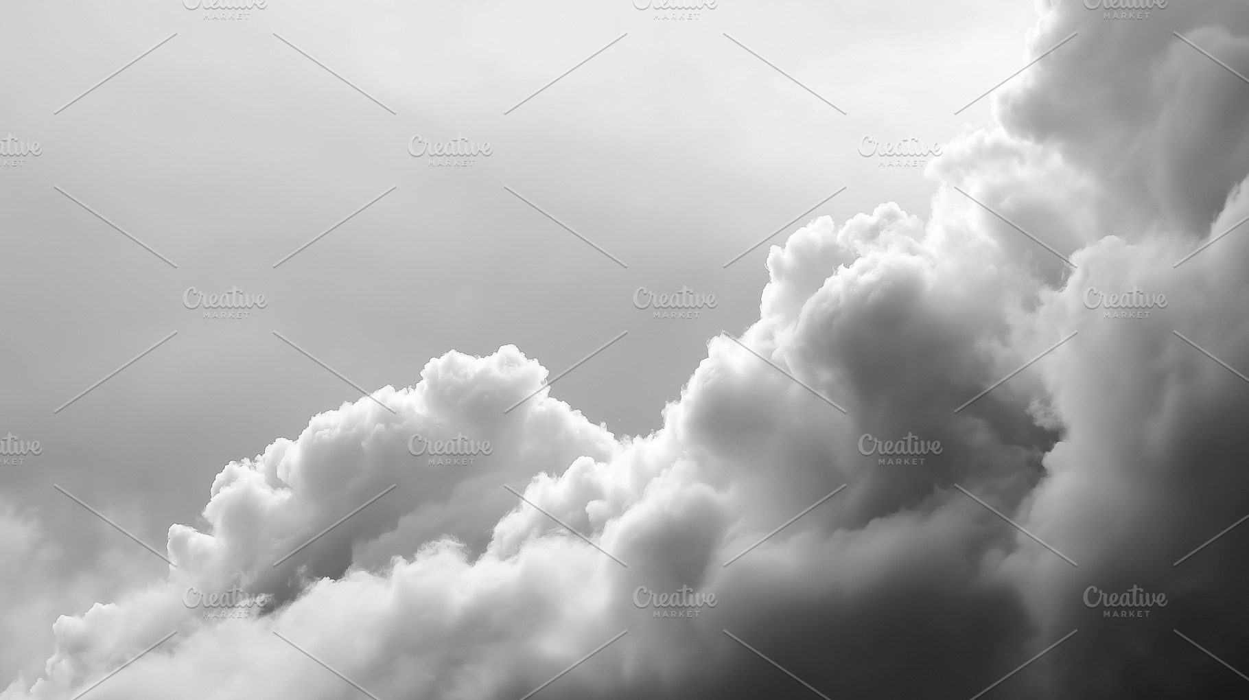 Dramatic black and white storm cloud, a Nature Photo by MistyDay
