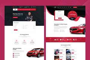 Renten-Car Rental Service Template