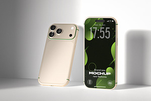 Elegant Smartphone Mockup, an iPhone Mockup by Designer Dude