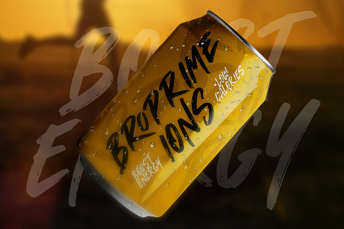 Magnum Ragnok - Urban Brush, a Handwritten Font by ErgibiStudio (Photo 2 of 10)