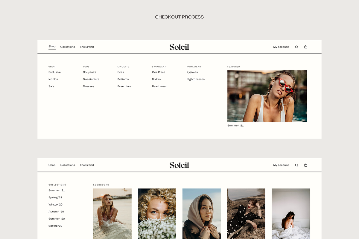 SALE - Soleil | E-commerce UI Kit, a Landing Page Template by Ghostpixel (Photo 9 of 9)