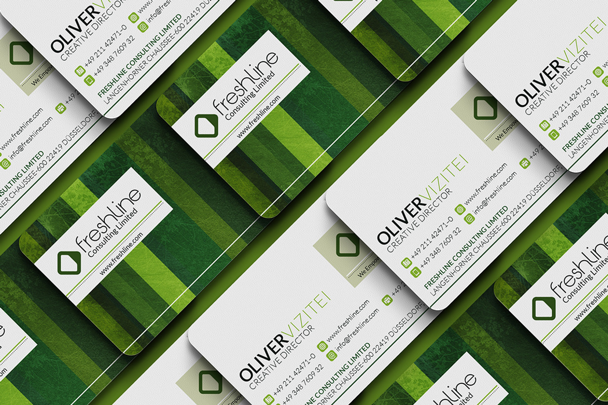 Elegant Business Card, a Business Card Template by Marvel (Photo 2 of 3)