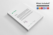 Letterhead Word Template, a Stationery Template by artisanHR (Thumbnail 3 of 5)