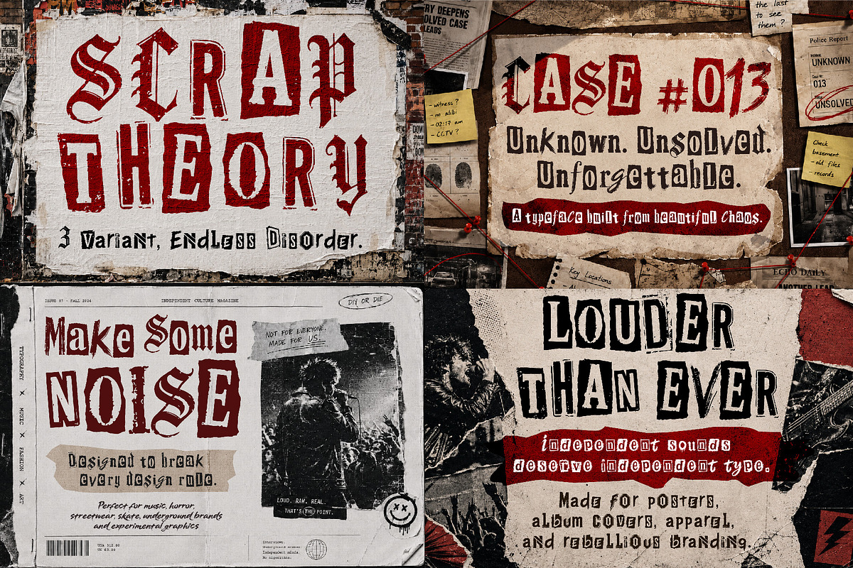 Ultimate Halloween Terror Font Pack, a Handwritten Font by HypeWorksCo (Photo 7 of 15)