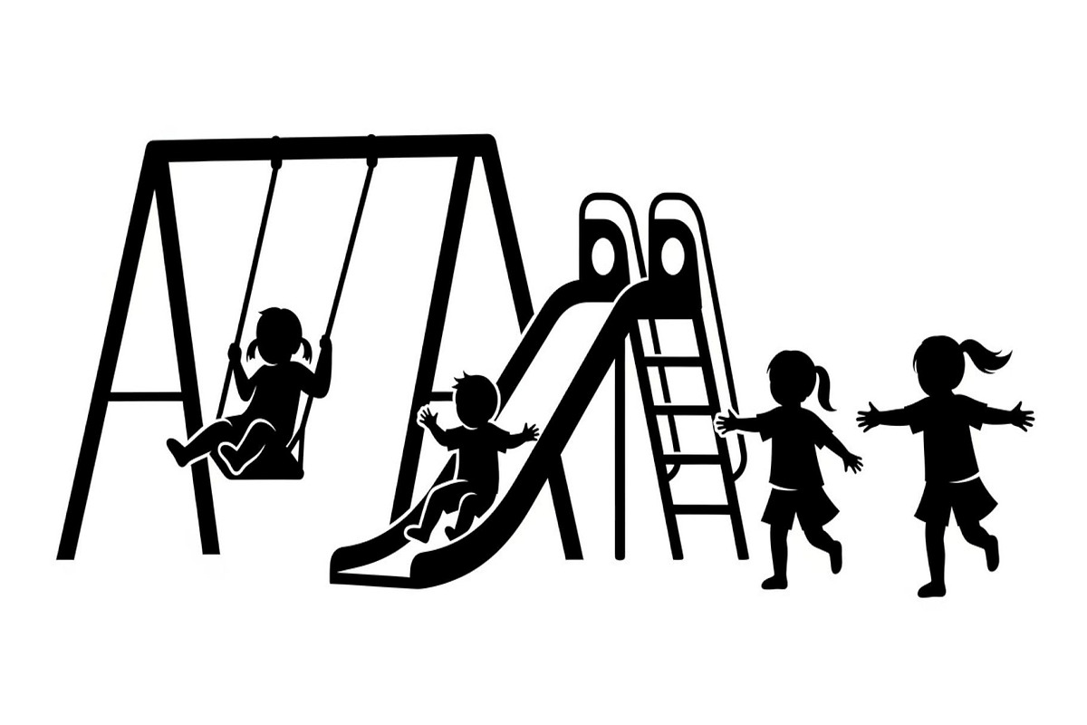 50 Kids Playground Silhouette Bundle, an Illustration by Gfx_Store (Photo 34 of 51)