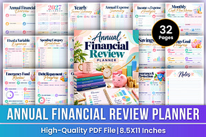 Annual Financial Review Planner