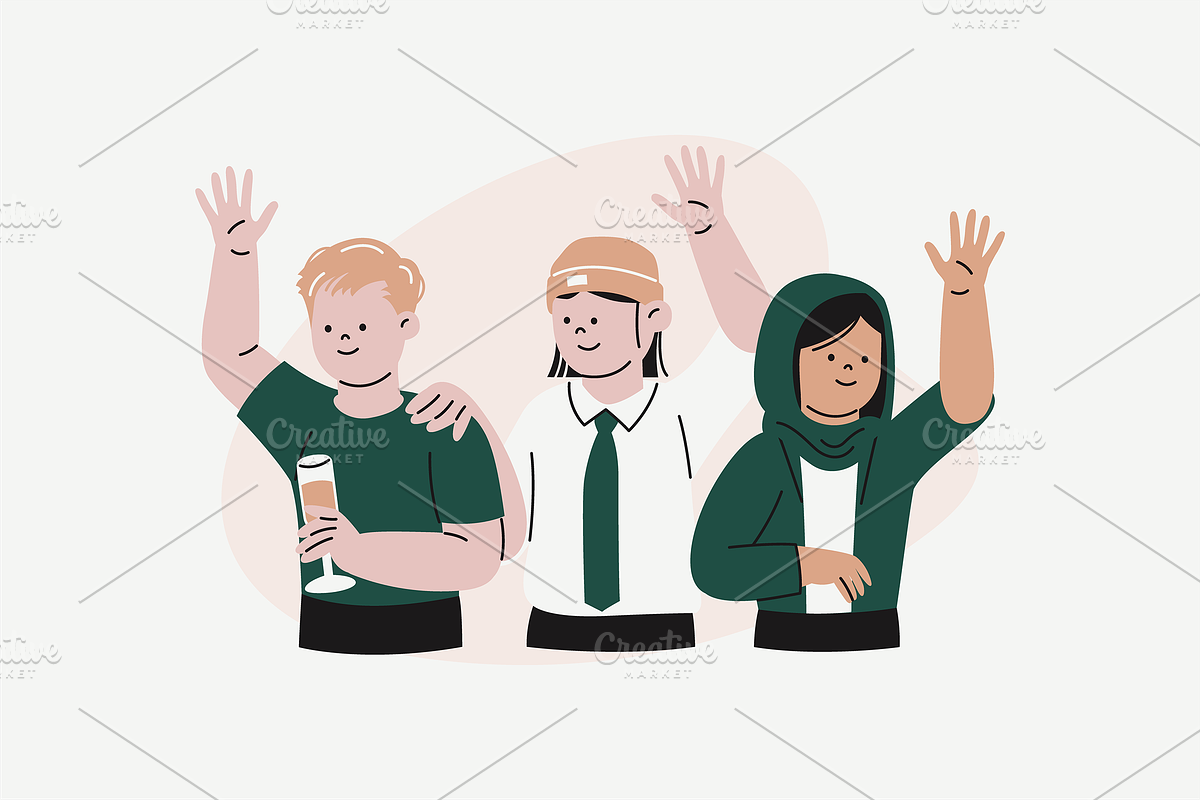 Management Conflict Illustration, an Object Graphic by Jump Studio (Photo 9 of 12)