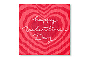 Valentine Cards with Textile Texture, a Decorative Illustration by PsychocheArt (Thumbnail 2 of 3)
