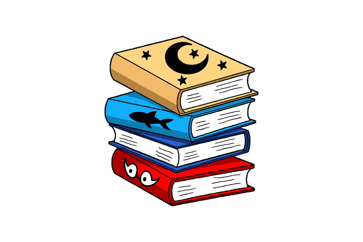 Graduation Books Clipart Set, an Object Graphic by Designs_River (Photo 16 of 16)