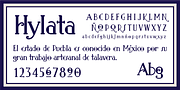 Hylata, a Serif Font by Ixipcalli (Thumbnail 2 of 5)