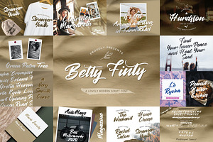 Bold Script Font Bundle Vol 4