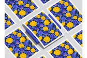 Pattern Pansies and Buttercups, a Pattern Graphic by MarynaPetrovska (Thumbnail 8 of 10)