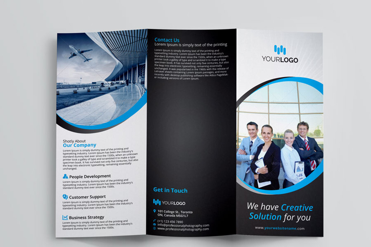 Trifold Brochure, a Brochure Template by RQ Designs (Photo 2 of 7)