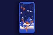 Art Deco Winter Forest Branding Kit, an Animal Illustration by Polar Vectors (Thumbnail 13 of 13)