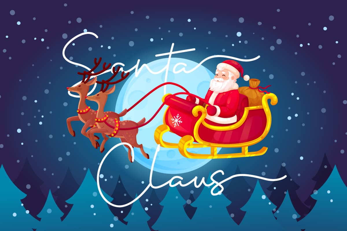 Christmas Bella Script Monoline, a Script Font by MC Creative (Photo 4 of 7)