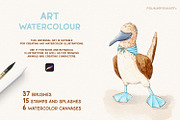 Art Watercolor - Brushes & Canvases, a Brush Add-On by polikarpovaart (Thumbnail 2 of 16)