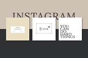 Instagram Inspirational Quotes, a Social Media Template by RB Boutique (Thumbnail 7 of 12)