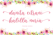 Lovely Sister - Lovely Handwritten, a Script Font by Sronstudio (Thumbnail 8 of 10)