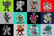 98 Cartoon Vector Bundle, an Illustration by roach_graphic (Thumbnail 8 of 15)