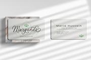 The Margonda  - Script Font, a Script Font by Letterhend Studio (Thumbnail 7 of 9)