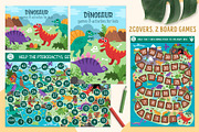 Dinosaur games and activities, an Education Illustration by Lexi Claus (Thumbnail 2 of 15)