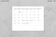 Minimalist Calendar 2024 (InDesign), an Object Graphic by Kessens (Thumbnail 27 of 28)