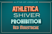 3D Vintage Graphic Style Pack, a Brushes & More by Vectricity Designs (Thumbnail 5 of 5)