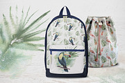 JUNGLE WIND Watercolor set, an Animal Illustration by Lemaris (Thumbnail 8 of 9)