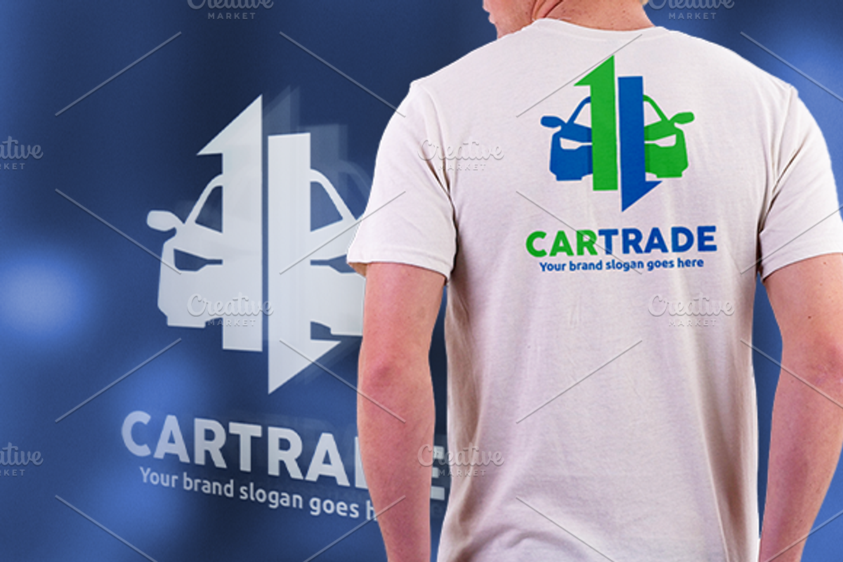 Car Trade Logo, a Branding & Logo Template by WheelieMonkey