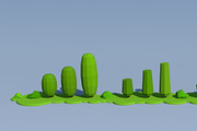 Trees and Bushes Pack - 02, an Environmental 3D Model by Saintpix (Thumbnail 24 of 26)